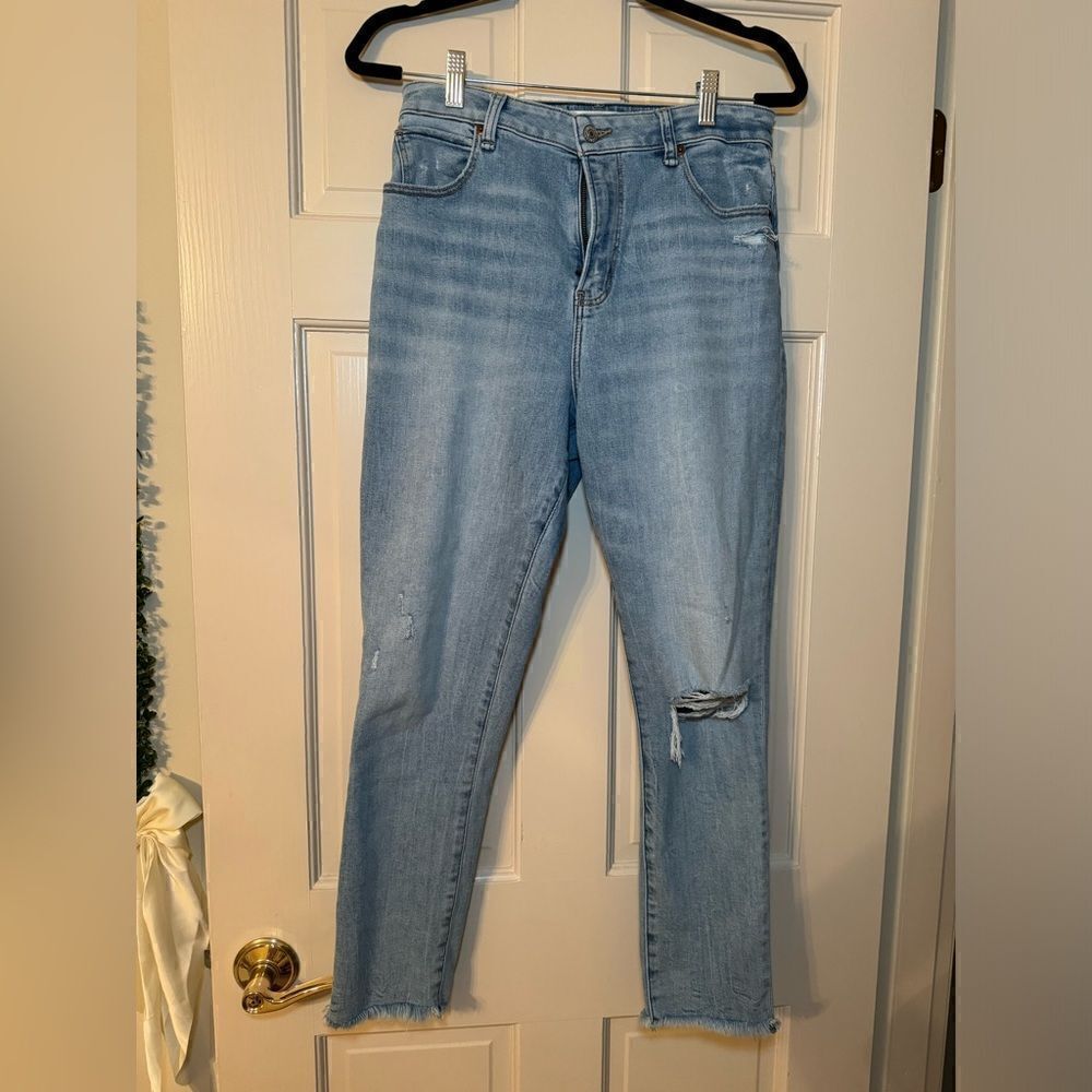 Abercrombie The Super Skinny Ankle High Rise Jeans Curve Love 29/8